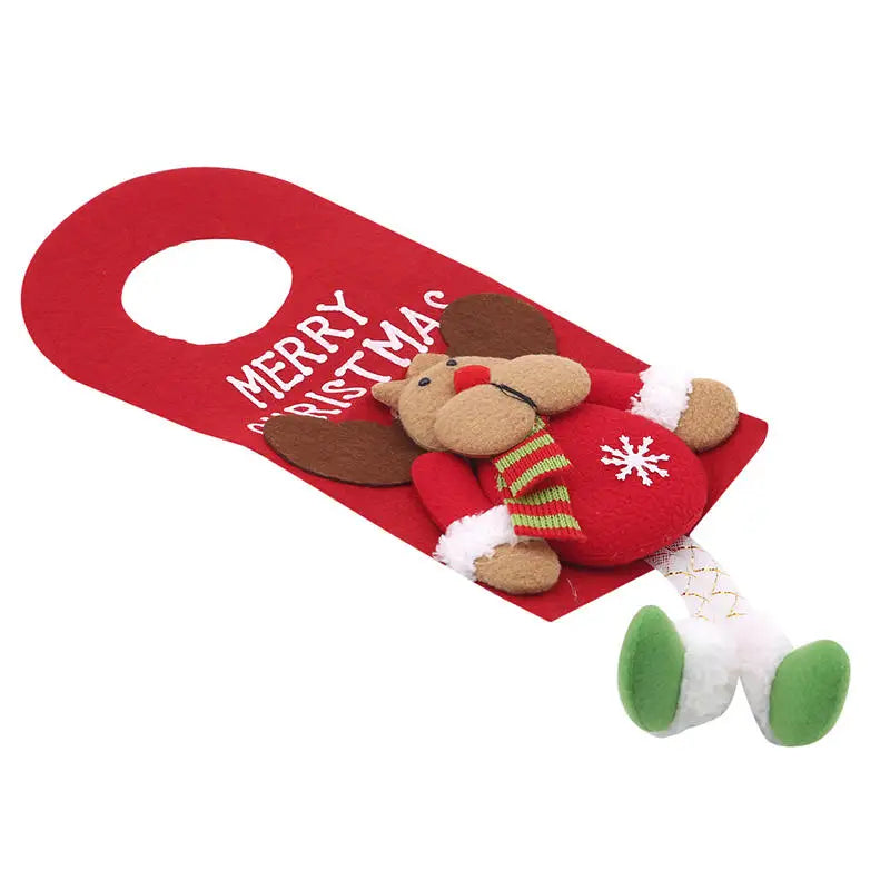 Christmas Tree  2024 Happy New Year Decoration Decoration Pendant Santa Claus Elk Snowman Pendant Noel Christmas Gift Navidad