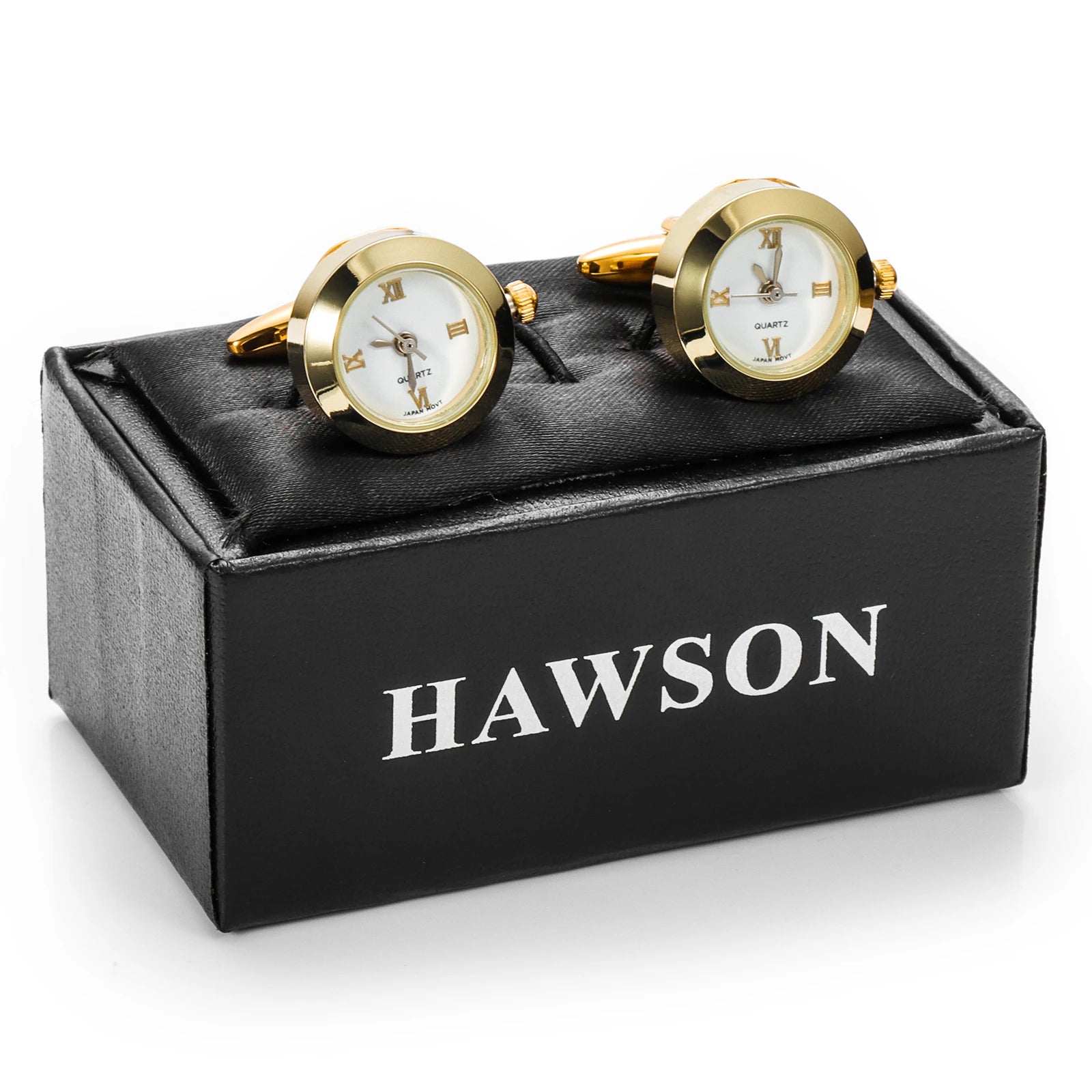 Battery Digital Watch Cufflinks Men's Lepton Real Clock Cufflinks Watch Cufflinks Men's Jewelry