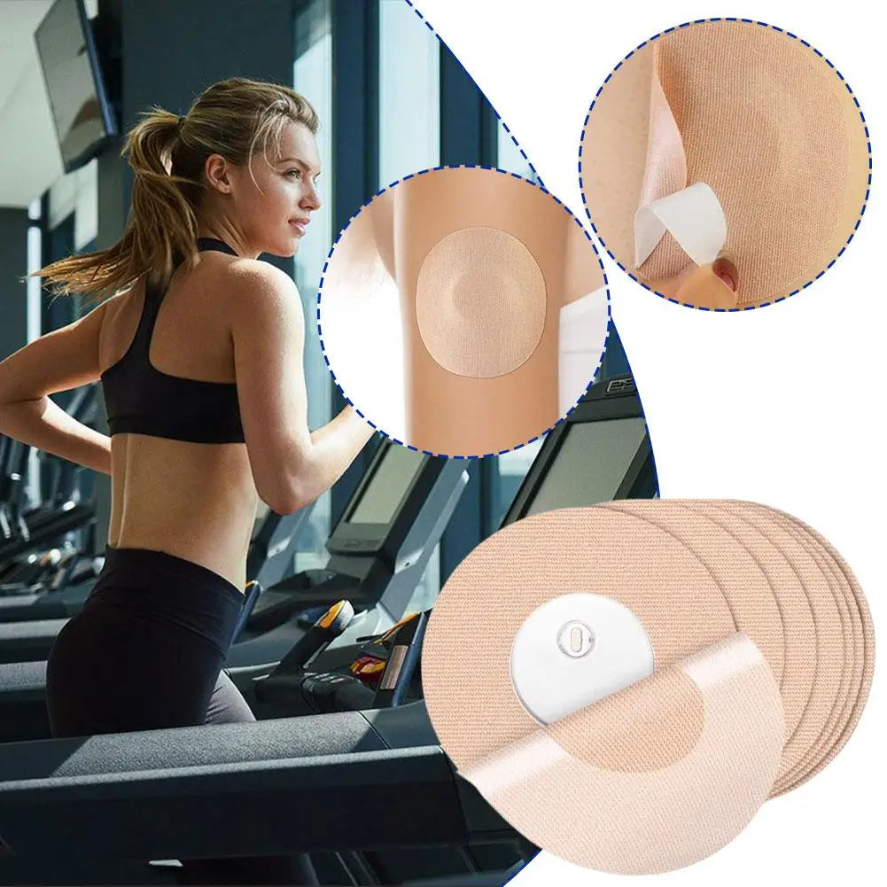 G7 Blood Glucose Meter Sensor Fixing Patch Libre2/3, 25 Sets of Invisible Sensor Adhesive Patch Health Care