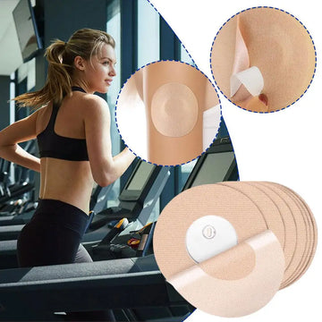 G7 Blood Glucose Meter Sensor Fixing Patch Libre2/3, 25 Sets of Invisible Sensor Adhesive Patch Health Care