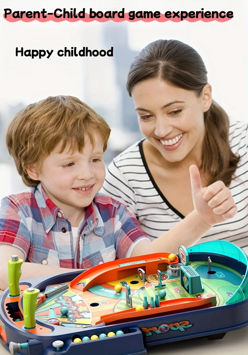 Kids Pinball Table - Two-player game, fun game, improve children's skills