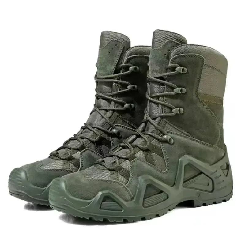 Men’s Waterproof Tactical Combat Boots – Outdoor Hiking & Work