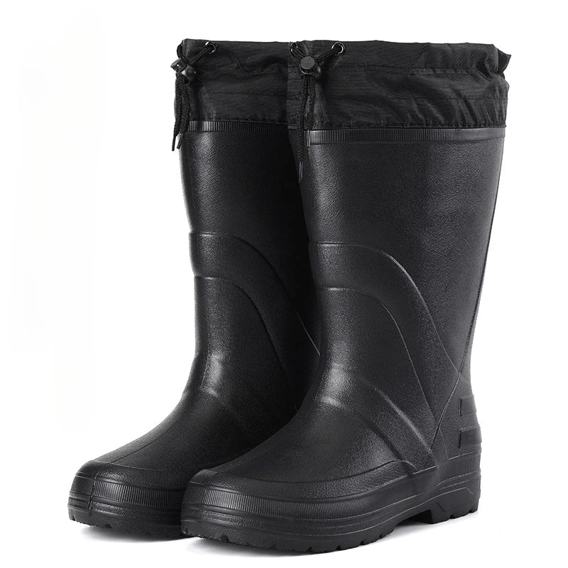 Men’s Waterproof EVA Rain Boots – Non-Slip Winter Shoes