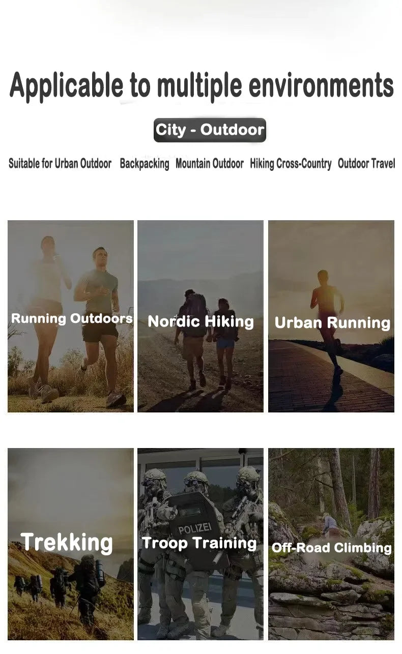 Men’s Waterproof Tactical Combat Boots – Outdoor Hiking & Work