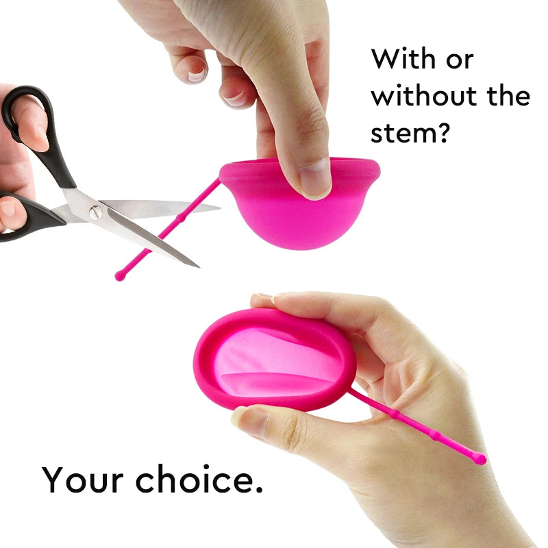 Medical Silicone Menstrual Disc With String Menstrual Cup Period Menstrual Collector Menstruation Disk Women Health Care Hygiene
