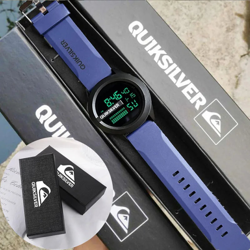 Men's Electronic Watch Multifunctional Waterproof Luminous Trend Sports Running Student Watch Fashionable