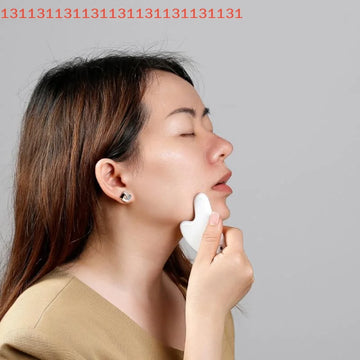 Skin Care Beauty Health Massager Tool High Silicon Glass Gua Sha Board Facial Scraper Plate for Face Body Neck Leg