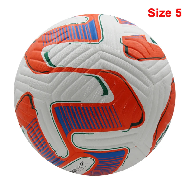 Premium Soccer Ball Size 4 & 5 – PU Seamless Outdoor Football