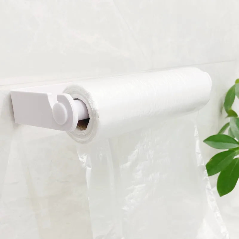 Kitchen Paper Towel Holder Adhesive Tissue Hanger Toilet Roll Paper Dispenser Cabinet Storage Napkin Rack Bathroom Accessories