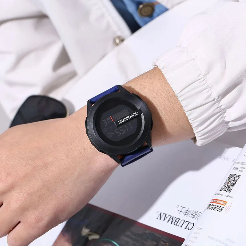 Men's Electronic Watch Multifunctional Waterproof Luminous Trend Sports Running Student Watch Fashionable