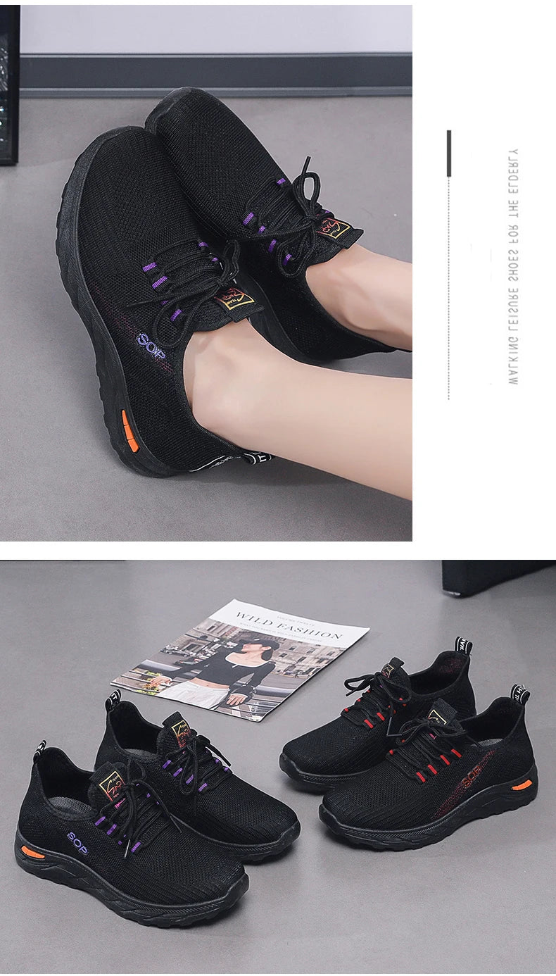 Women’s Breathable Mesh Sneakers Lightweight Casual Shoes
