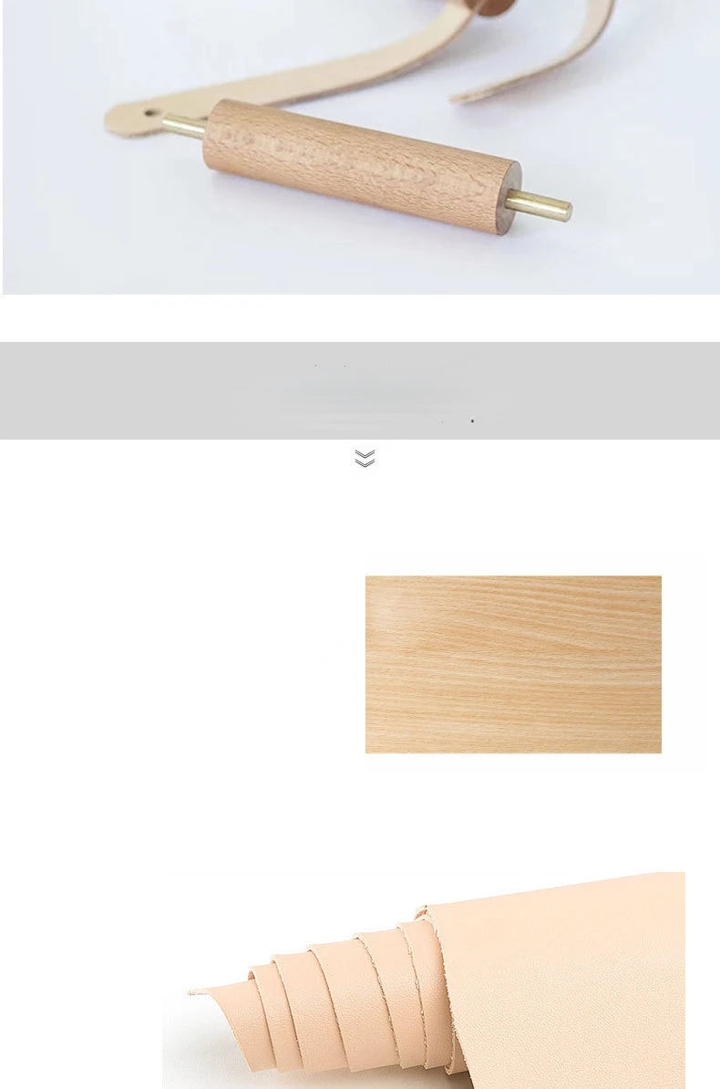 Kitchen Vertical Tissue Holder Tilet Wooden Wall Paper Roll Holder Creative Nordic Bathroom Perforated Tissue Holder