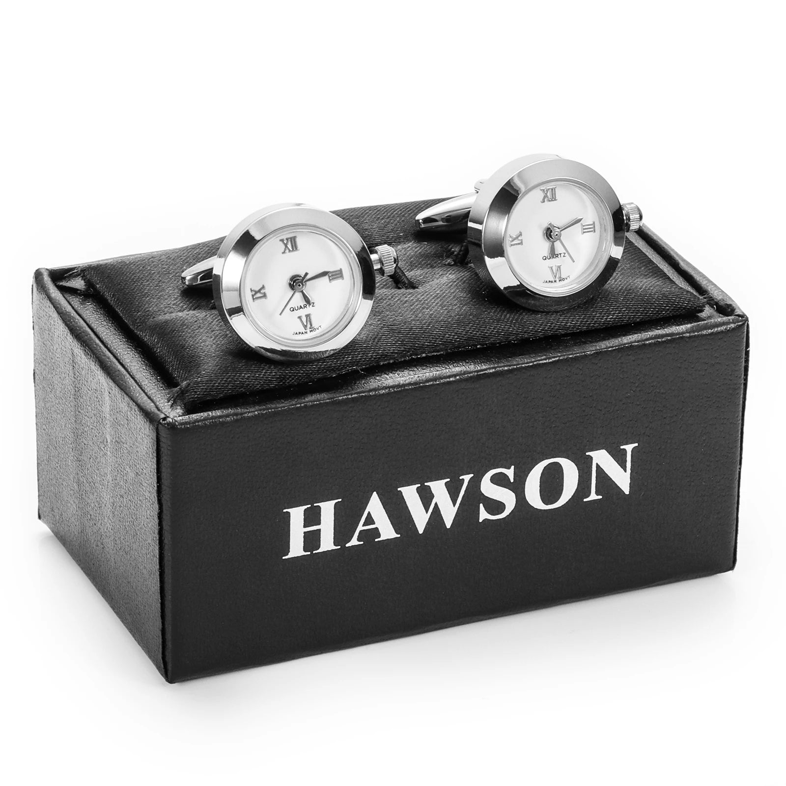 Battery Digital Watch Cufflinks Men's Lepton Real Clock Cufflinks Watch Cufflinks Men's Jewelry