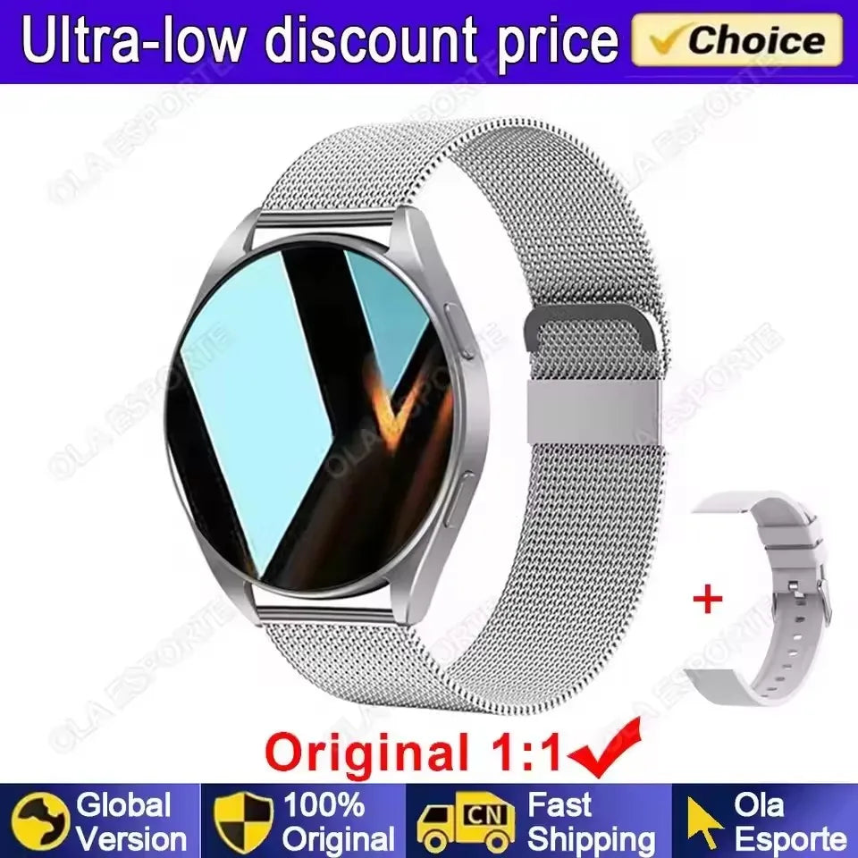 Smartwatch with Bluetooth Call & Fitness Tracker