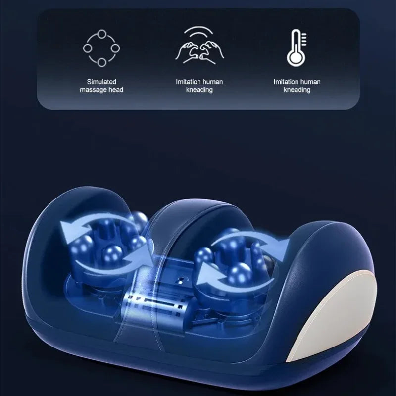 Extra-Large Electric Foot Massager with Shiatsu & Heat Therapy