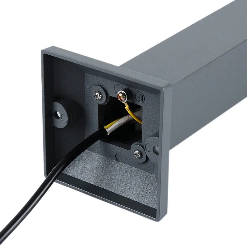 Waterproof LED Garden Lawn Lamp Modern Aluminum Pillar Light for Outdoor Courtyard Villa Landscape Bollard Lighting New Style