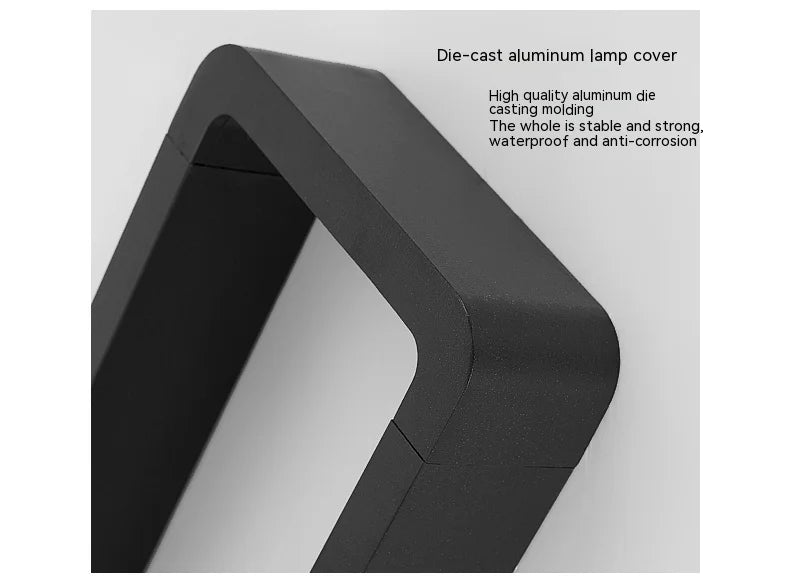 LED10W Lighting Lawn Lamp Outdoor Waterproof IP65 Aluminum Alloy Chinese-Style Arch Shape Park Villa Garden Landscape Decoration