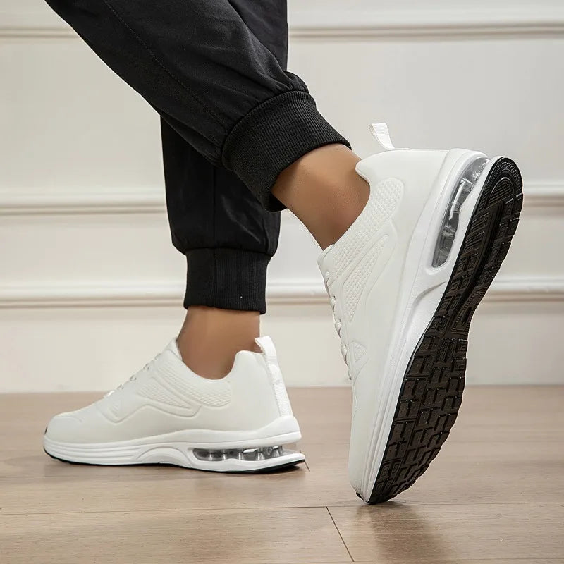 Men’s Lightweight Anti-Slip Walking Shoes – Breathable Lace-Up