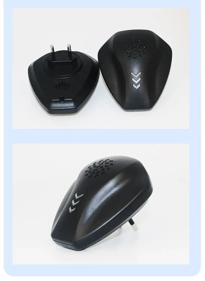 High Power Ultrasonic Rat Mosquito Repeller Indoor Portable Plug In Safe Home Office Low Noise Long Range Effective Repelling