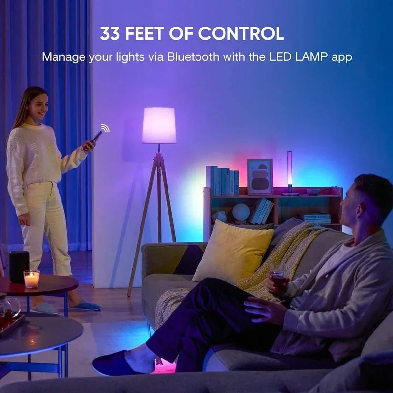 Christmas Tree LED Fairy Lights Smart Bluetooth Garland Festoon LED Chain Light Outdoor Waterproof New Year Decoration 2025