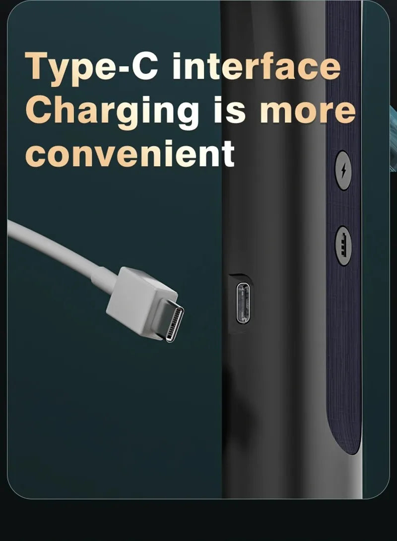 Intelligent Rechargeable Mosquito Swatter 2800V Electric Racket Extension Handle 5-Layer Protection