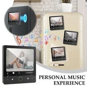 Personalized Music Player Fridge Magnet DIY Photo Album Fridge Stickers Plaque Magnet Player for Home Decoration Christmas Gifts