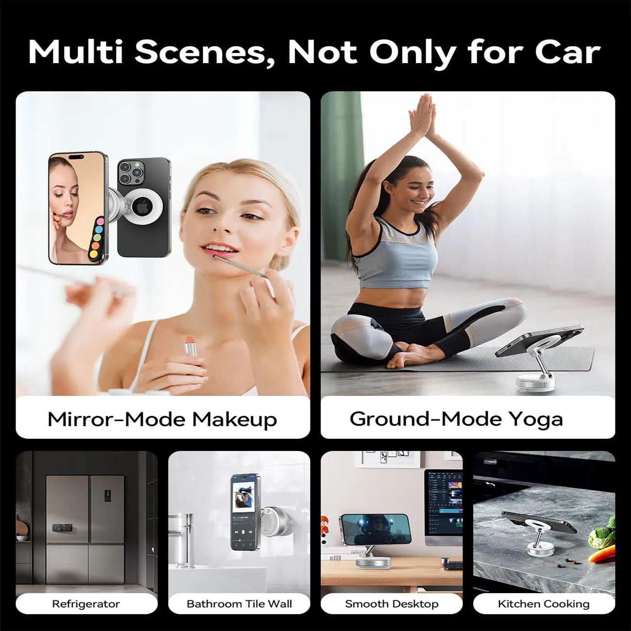2026 Magnetic Car Phone Holder – 360° Rotatable
