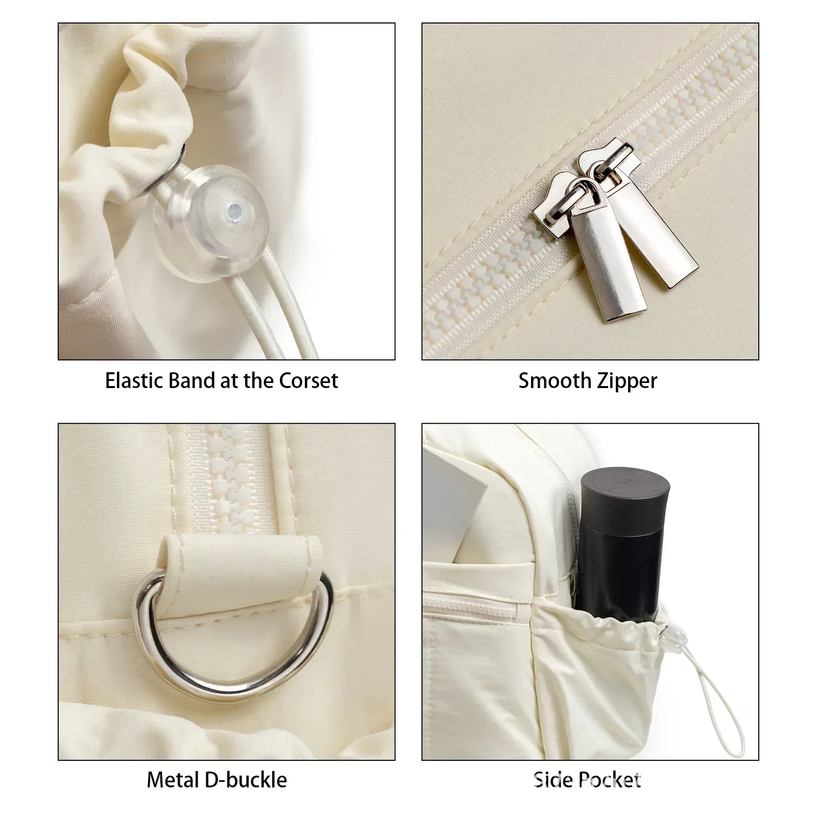 Large Waterproof Travel & Gym Duffel Bag