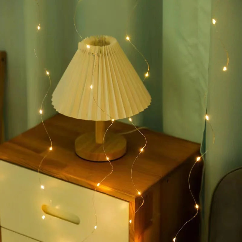 christmas lights decorations lamp holiday lighting USB Holiday Curtain Garland Lamp fairy lights lights decoration led light