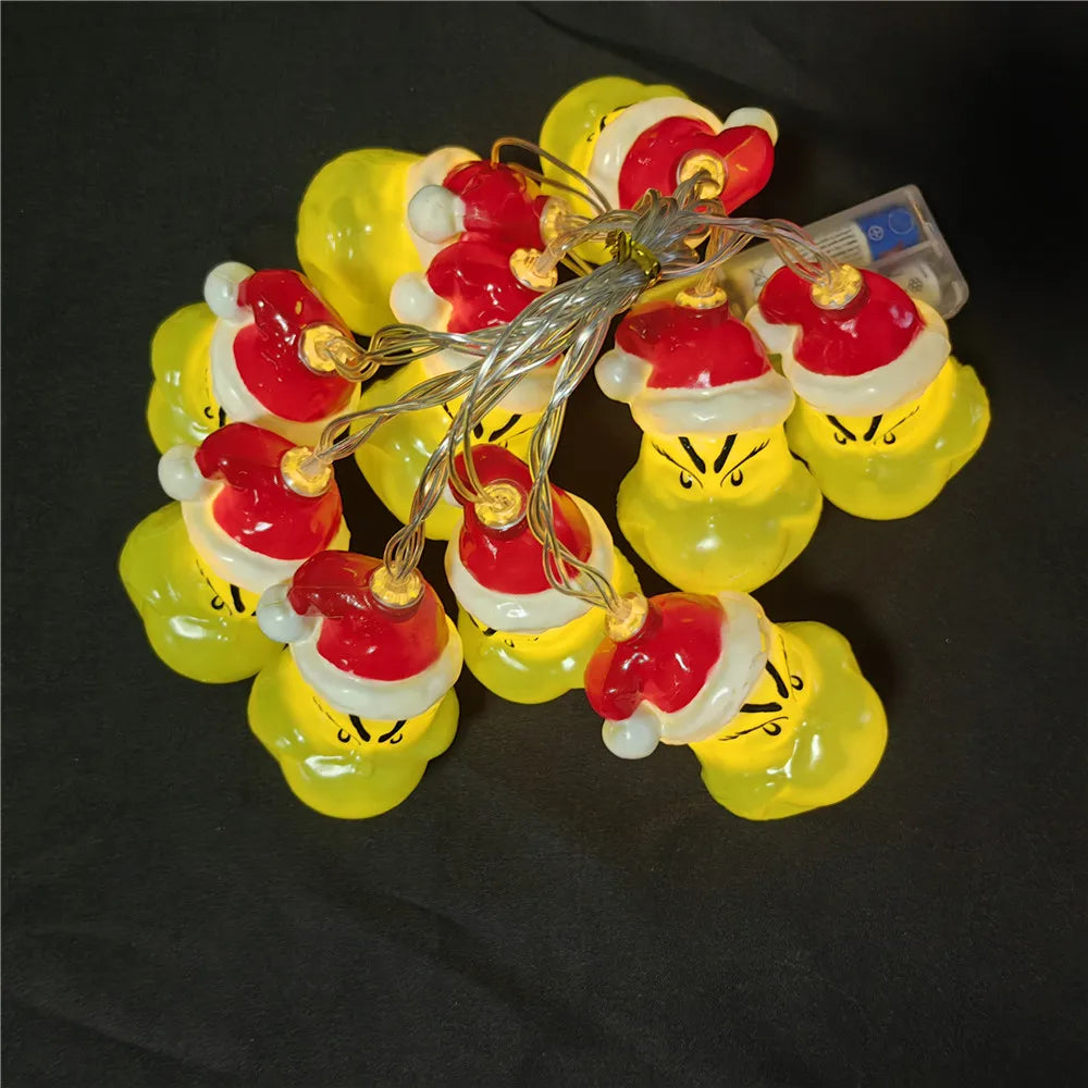 Christmas LED Lights String Lights Decorations for Tree Home Garden Indoor Outdoor Beads Halloween Day Holiday Decorations