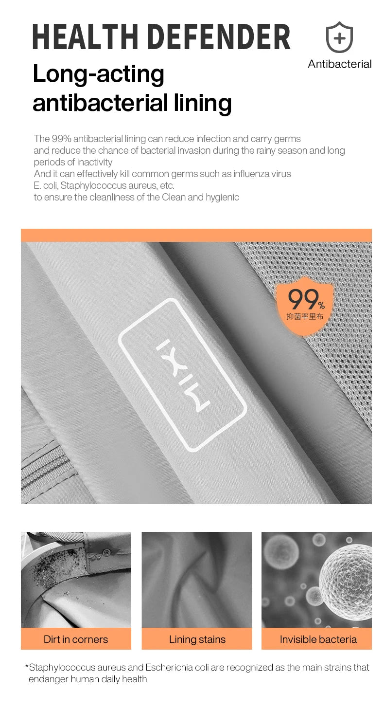 PC Hardside Travel Suitcase with Wide Handle & TSA Lock