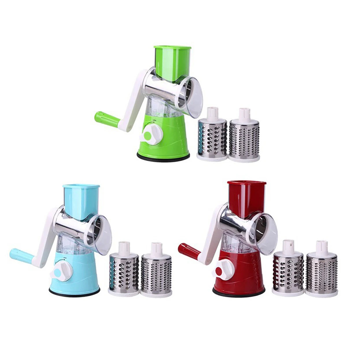 Household Multifunctional  Roller Vegetable Cutter Hand Crank Kitchen  Grater Cheese Peanut Cookie Chopper tools
