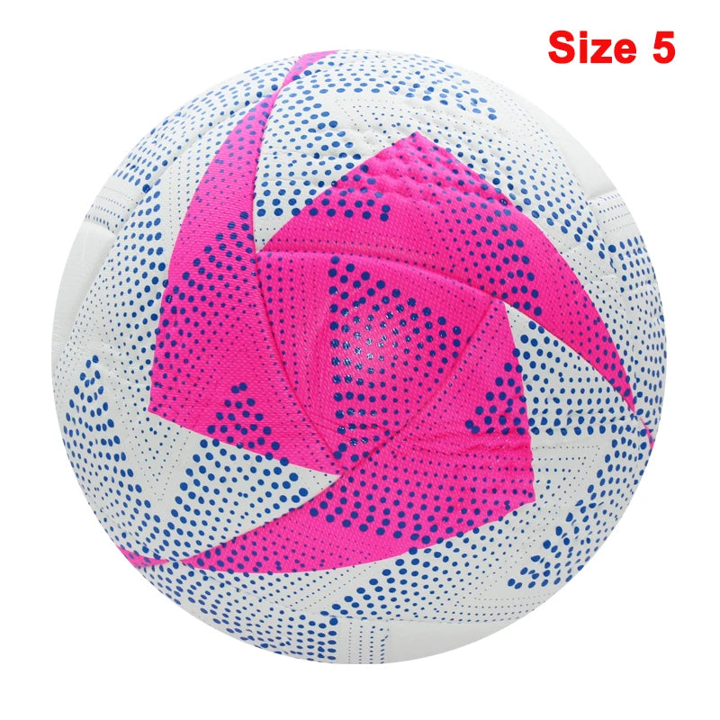Premium Soccer Ball Size 4 & 5 – PU Seamless Outdoor Football
