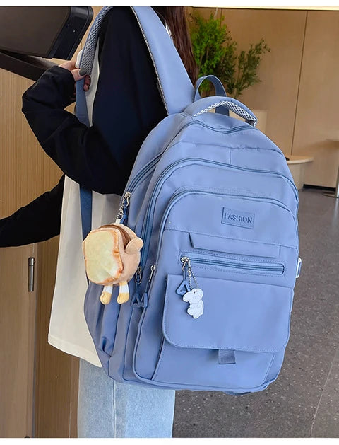 Large Waterproof School Backpack for Teens