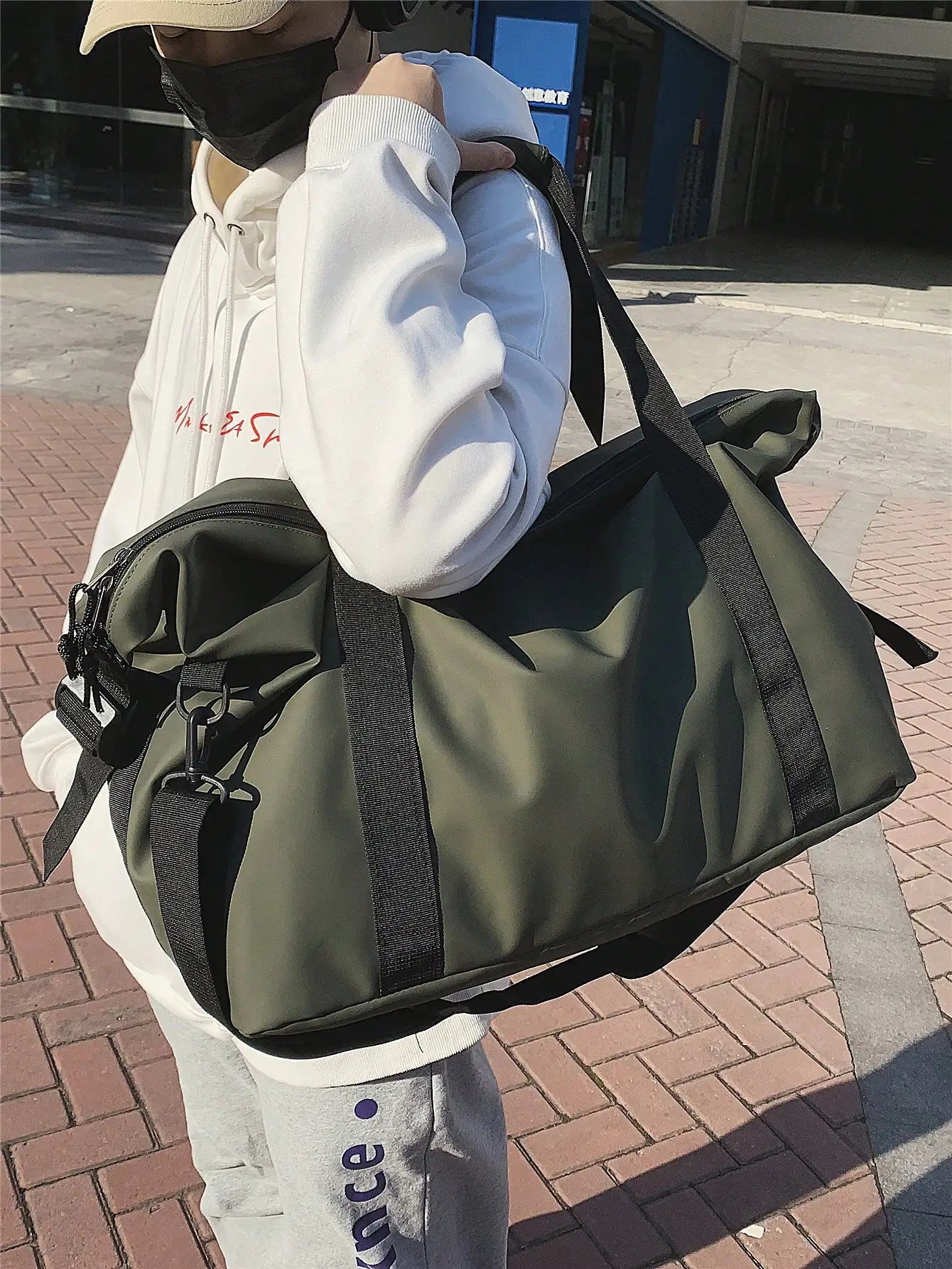 Large Capacity Lightweight Travel Sports Duffle Bag