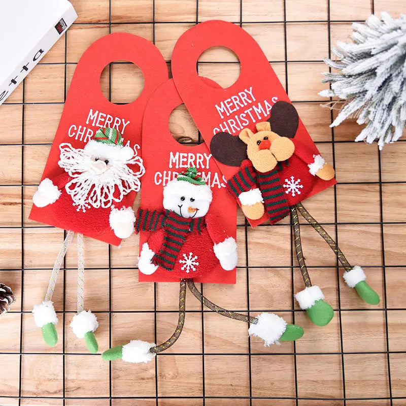 Christmas Tree  2024 Happy New Year Decoration Decoration Pendant Santa Claus Elk Snowman Pendant Noel Christmas Gift Navidad