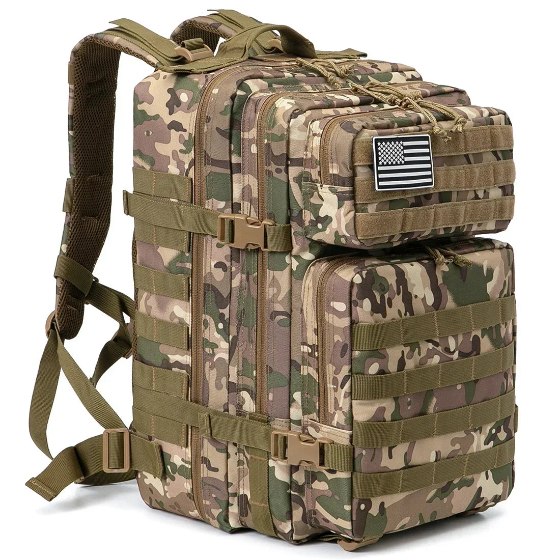 45L Tactical Backpack for Hiking & Outdoor Gear