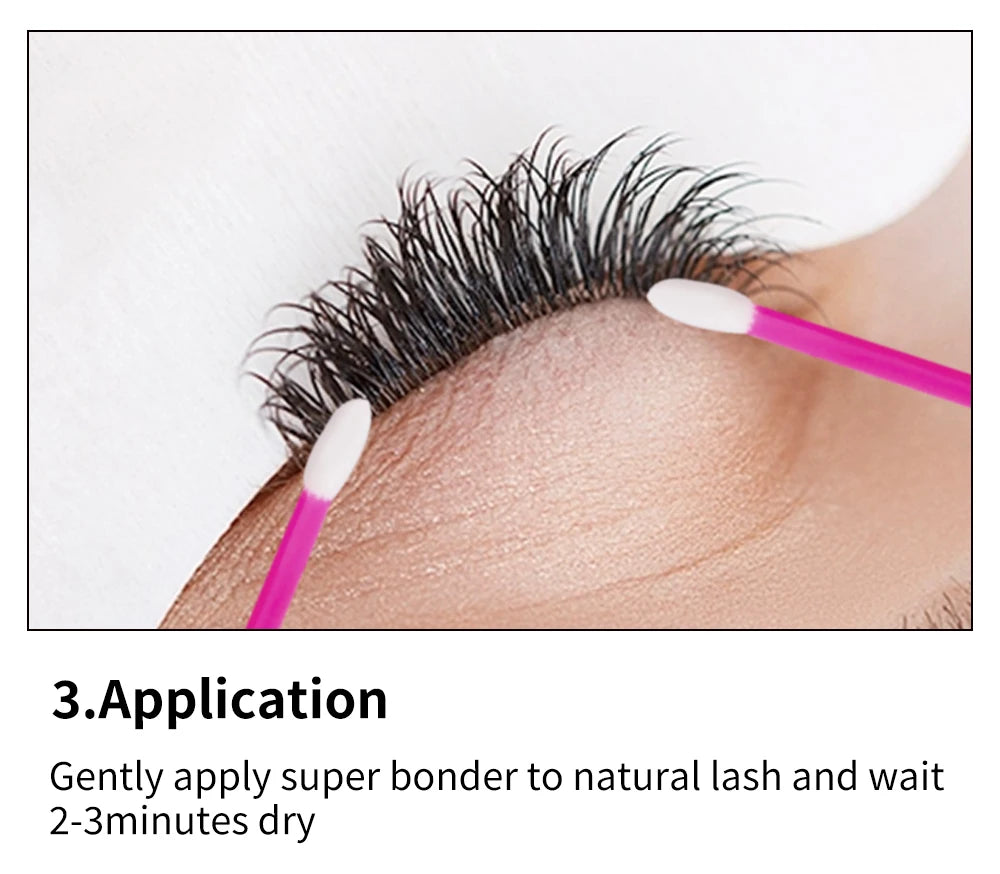 15ml Super Bonder Fixing Agent for Eyelashes Extensions Primer for Lash Glue Help Lash Bonder Adhesive Hardener Professinal