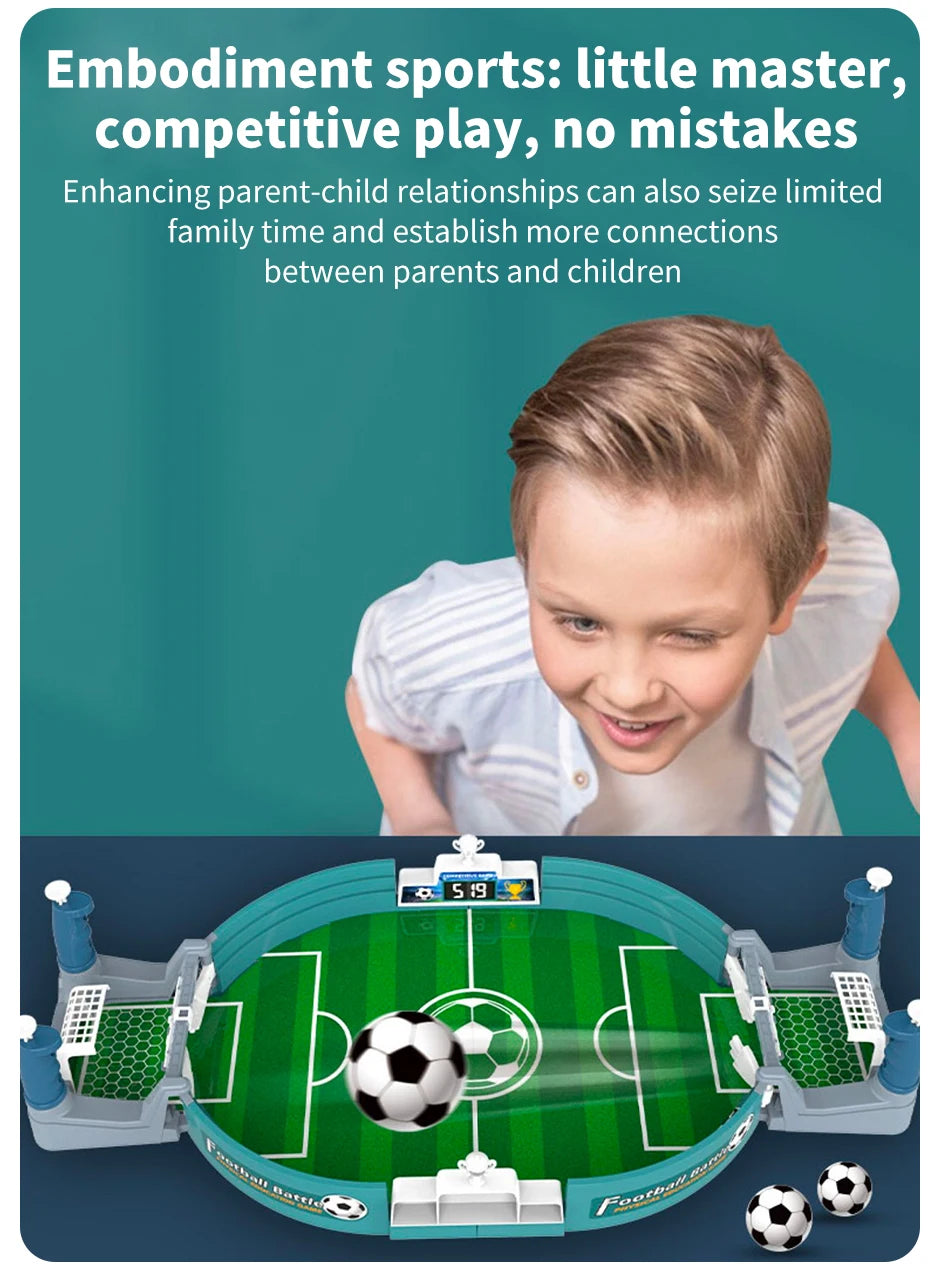 Children's Soccer Sport Toys Table Football Sets Family Party Ball Games Interactive Indoor Outdoor Educational Toy for Boys