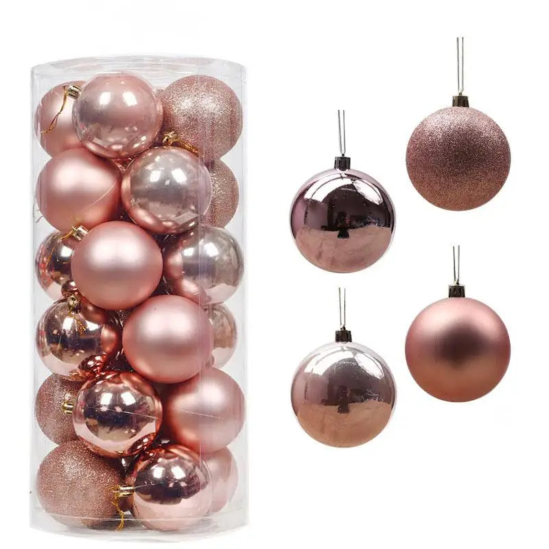 32 Style Christmas Balls Gold Red Christmas Tree Decoration Hanging Bauble Balls Pendant Xmas Party Supplies New Year Gift 2026