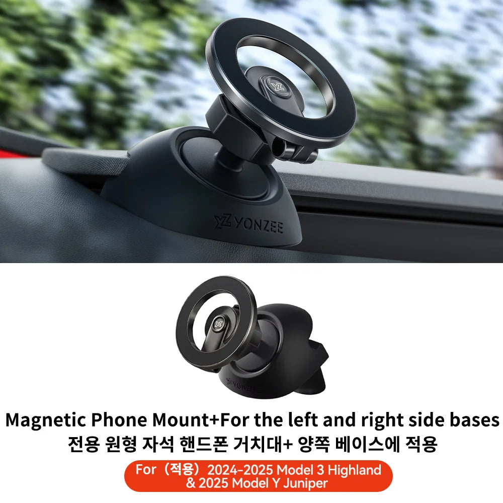 Magnetic Car Phone Holder for Tesla Model 3 2026