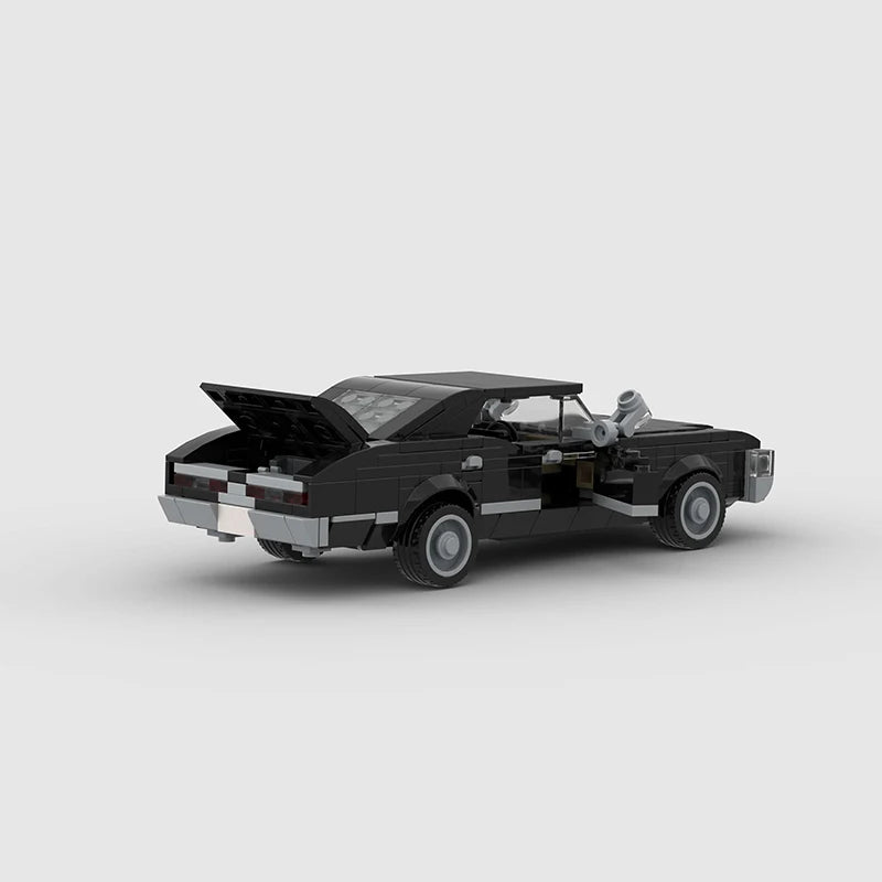 Technical Car Sports Racing  Car City Vehicle Racer Moc 1967 Impala Building Blocks Educational Toys For Kids Gift