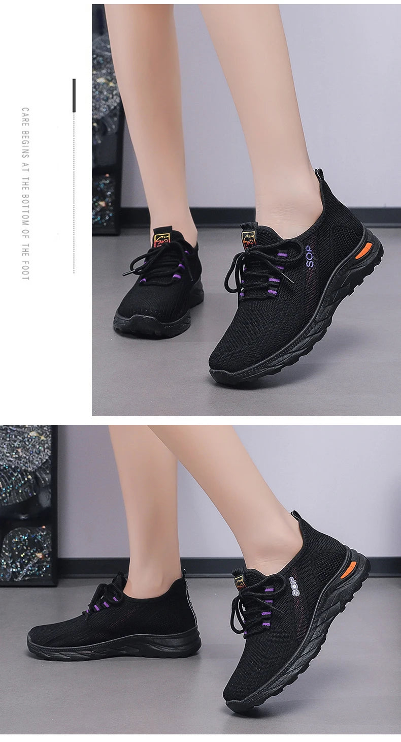 Women’s Breathable Mesh Sneakers Lightweight Casual Shoes
