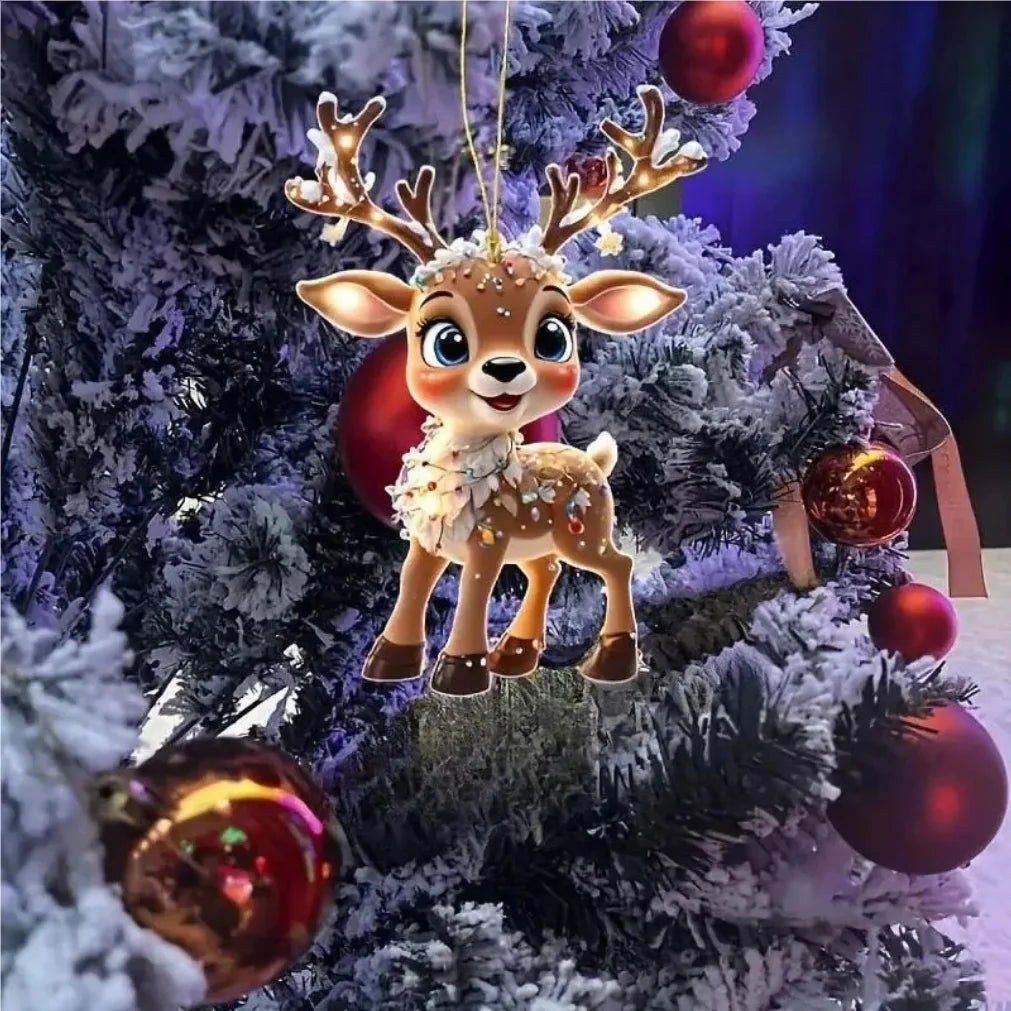 Christmas Decoration Deer Xmas Tree Elk Ornament Home Decor Reindeer Merry Christmas Gift Natal Navidad Noel New Year 2026