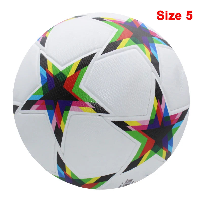 Premium Soccer Ball Size 4 & 5 – PU Seamless Outdoor Football