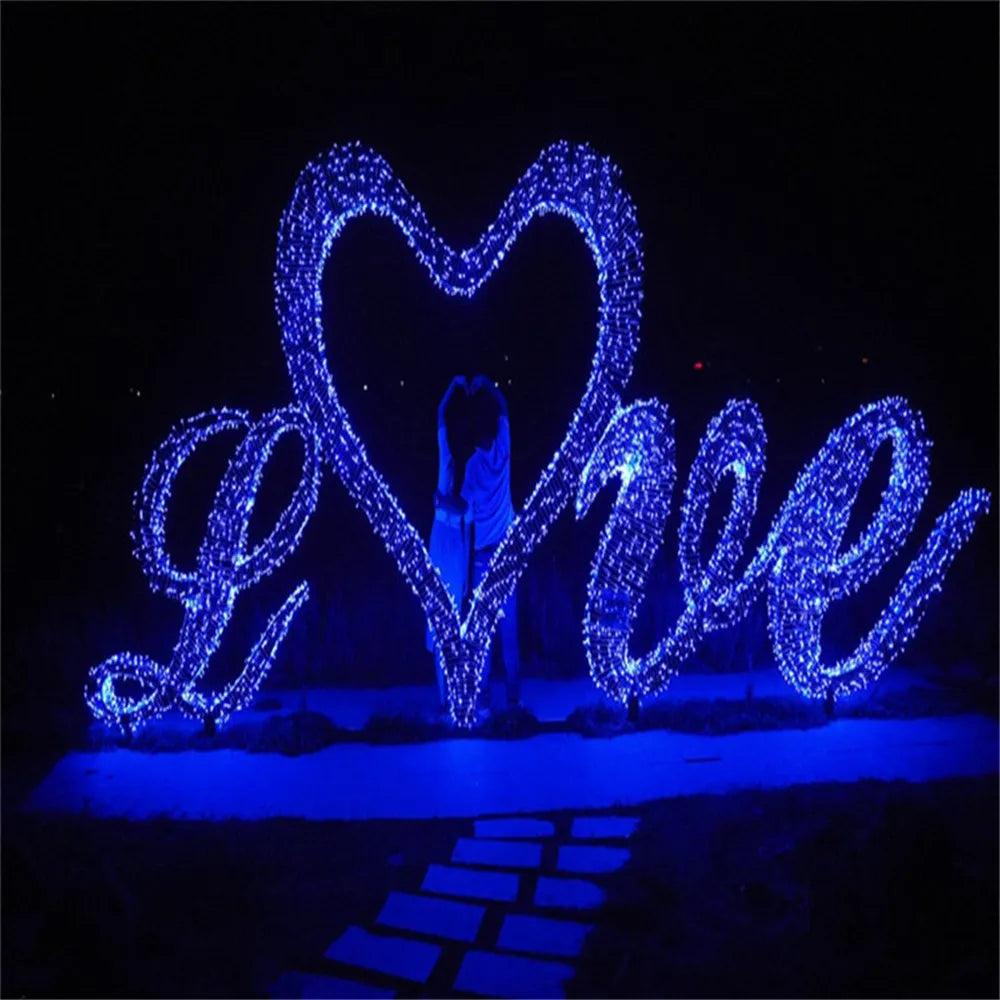Christmas Lights 5M 10M 20M 30M 50M 100M Led String Fairy Light 8 Modes Christmas Lights For Patio Wedding Party Holiday Lights