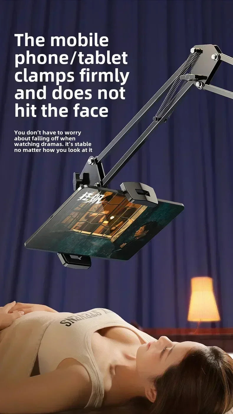 Adjustable Lazy Phone Stand – Bedside & Desktop Holder