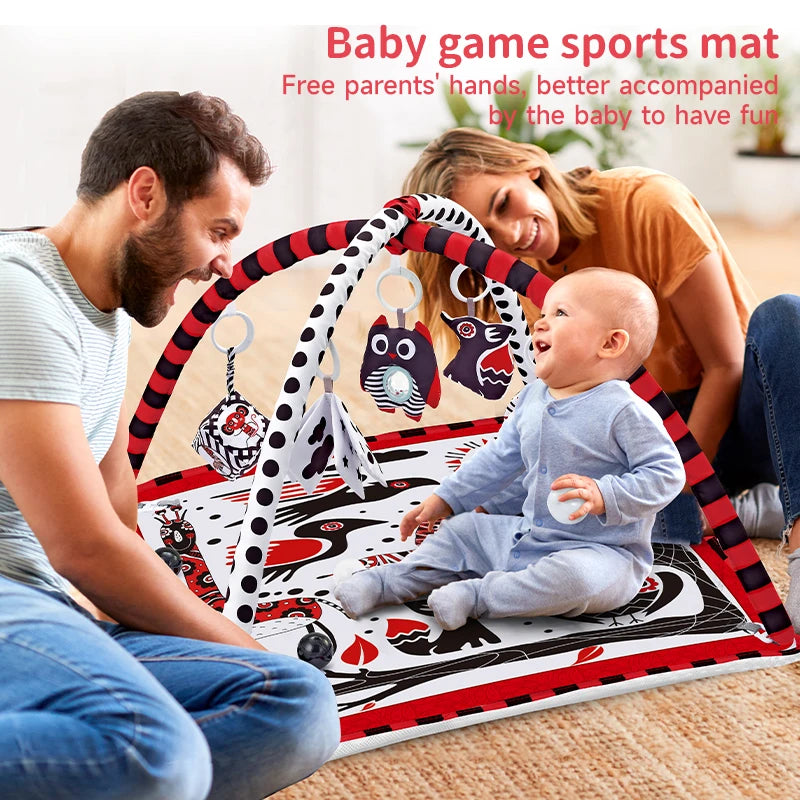 Baby Early Education Toys Mat Infant Fitness Gym Activity Center Play Mat Toys Cognitive Development Puzzle Newborn Toys Gift
