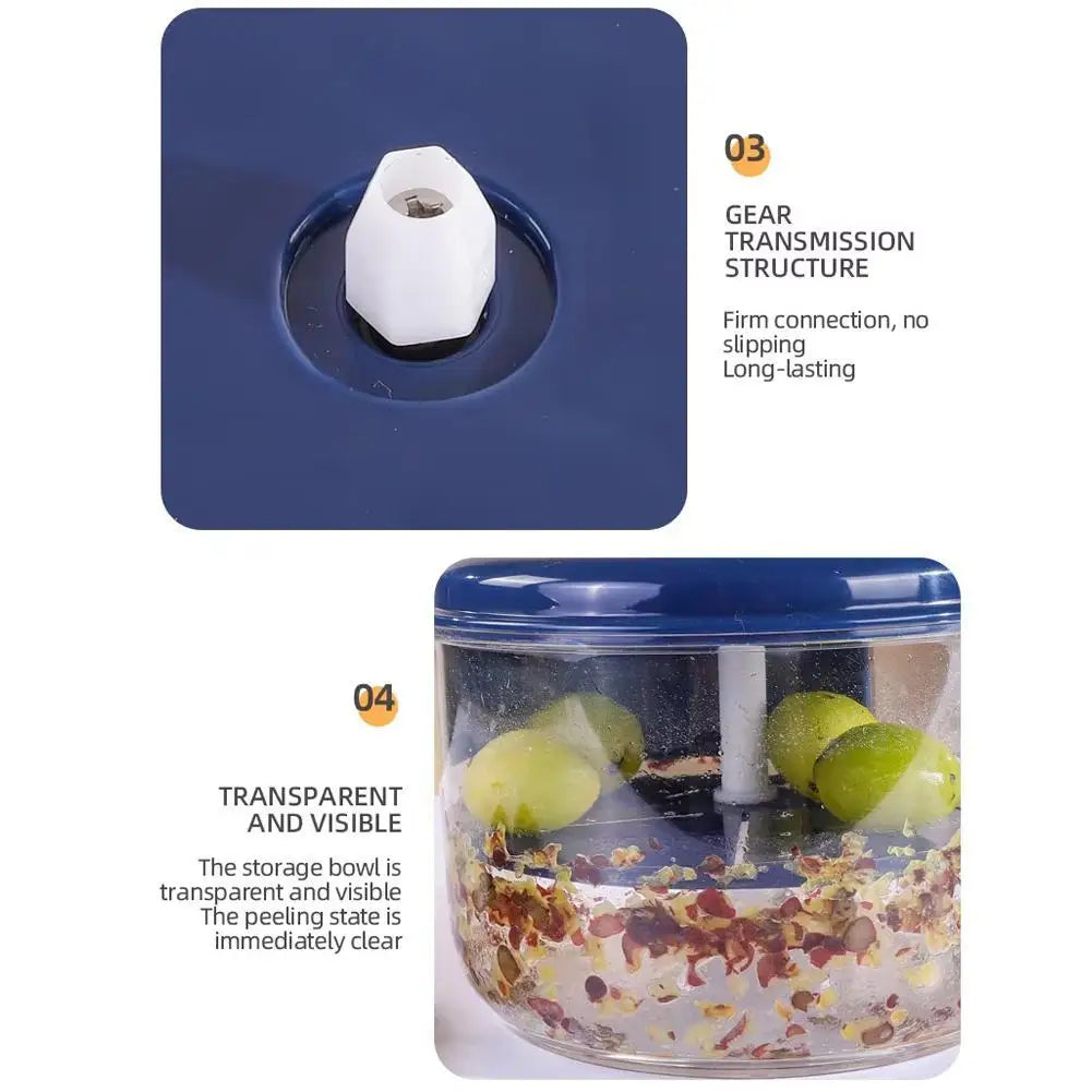 Fruit And Vegetable Peeling Machine Upgraded New Electric Automatic Garlic Peeler Machine, Rechargeable Home Peeler