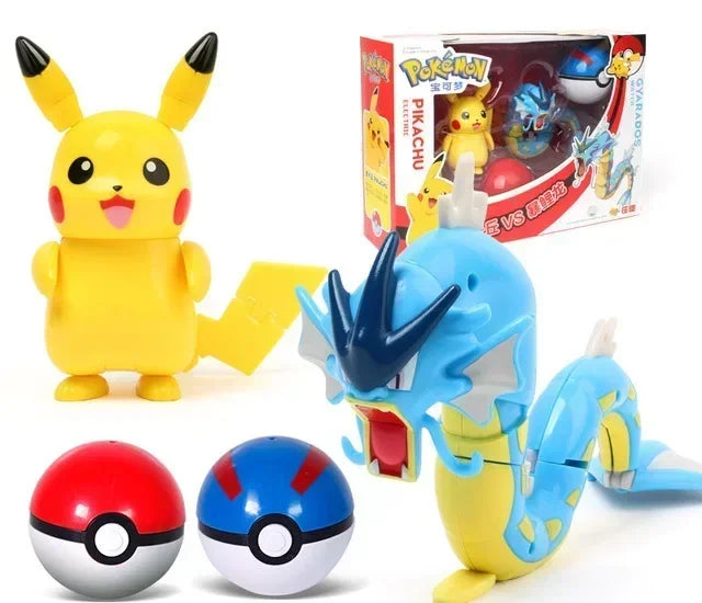 Pokemon Ball Variant Toys Model Pikachu Jenny Turtle Pocket Monsters Pokemones Action Figure Toys Children boy girl Gifts toy